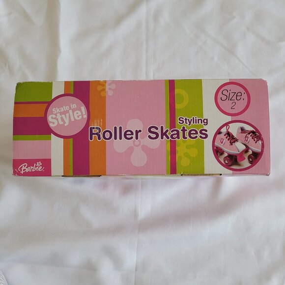 Vtg Barbie Sparkle Wheels Roller Skates Youth SZ 2 - Picture 15 of 15